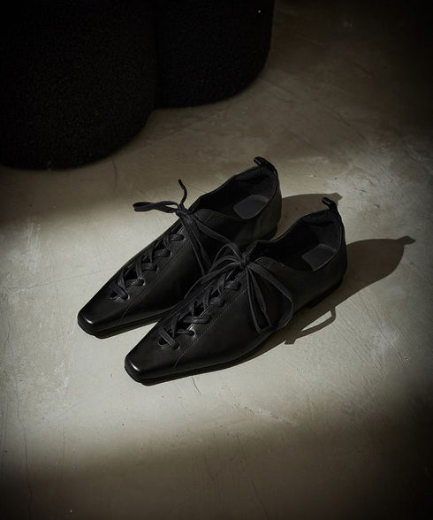 Lace Up Flats